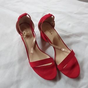 Elelax red heels 10